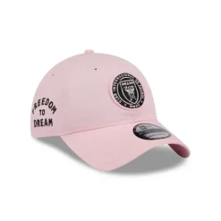 Online Inter Miami 2024 Jersey Hook 9TWENTY Adjustable Hat - KTGCaps - Baseball caps for various teams, purchased online at a discount Caps