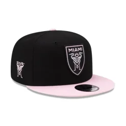 Best Sale Inter Miami Basic Crest 9FIFTY Snapback Hat - KTGCaps - Baseball caps for various teams, purchased online at a discount Caps