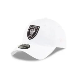 Shop Inter Miami Basic White 9TWENTY Adjustable Hat - KTGCaps - Baseball caps for various teams, purchased online at a discount Caps