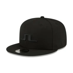 Best Sale J Lindeberg Black on Black 9FIFTY Snapback Hat - KTGCaps - Baseball caps for various teams, purchased online at a discount Caps