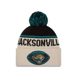 Store Jacksonville Jaguars 2024 Cold Weather Historic Pom Knit Hat - KTGCaps - Baseball caps for various teams, purchased online at a discount Caps