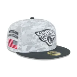 Cheap Jacksonville Jaguars 2024 Salute to Service 59FIFTY Fitted Hat - KTGCaps - Baseball caps for various teams, purchased online at a discount Caps