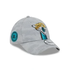 Store Jacksonville Jaguars 2024 Sideline Gray 39THIRTY Stretch Fit Hat - KTGCaps - Baseball caps for various teams, purchased online at a discount Caps