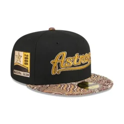 Online Just Caps Jacquard Visor Houston Astros 59FIFTY Fitted Hat - KTGCaps - Baseball caps for various teams, purchased online at a discount Caps