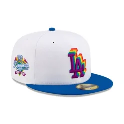 Best Sale Just Caps Kaleidoscope Los Angeles Dodgers 59FIFTY Fitted Hat - KTGCaps - Baseball caps for various teams, purchased online at a discount Caps
