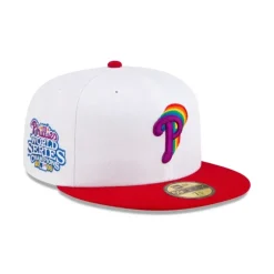 Best Sale Just Caps Kaleidoscope Philadelphia Phillies 59FIFTY Fitted Hat - KTGCaps - Baseball caps for various teams, purchased online at a discount Caps