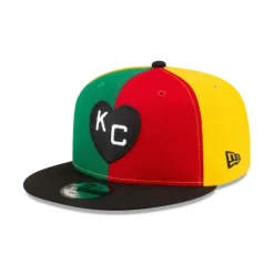 Store Just Caps Negro League Kansas City Monarchs 9FIFTY Snapback Hat - KTGCaps - Baseball caps for various teams, purchased online at a discount Caps