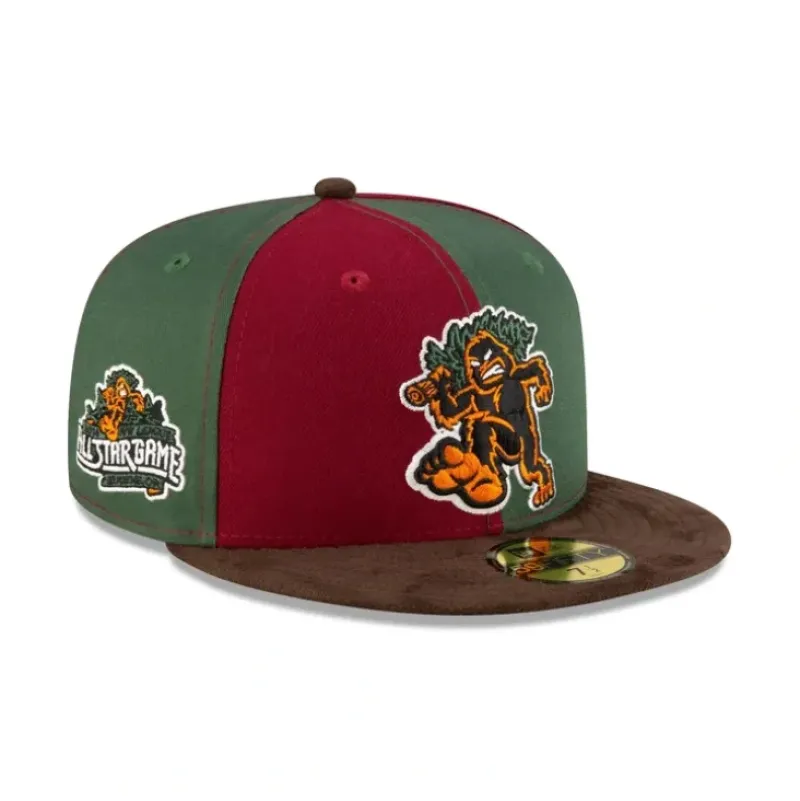 Store Just Caps Spooky Pack Eugene Emeralds 59FIFTY Fitted Hat - KTGCaps - Baseball caps for various teams, purchased online at a discount Caps