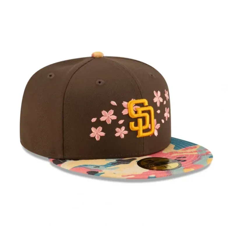Online Just Caps Variety Camo Pack San Diego Padres 59FIFTY Fitted Hat - KTGCaps - Baseball caps for various teams, purchased online at a discount Caps