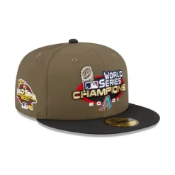 Best Sale Just Caps World Series Arizona Diamondbacks 59FIFTY Fitted Hat - KTGCaps - Baseball caps for various teams, purchased online at a discount Caps