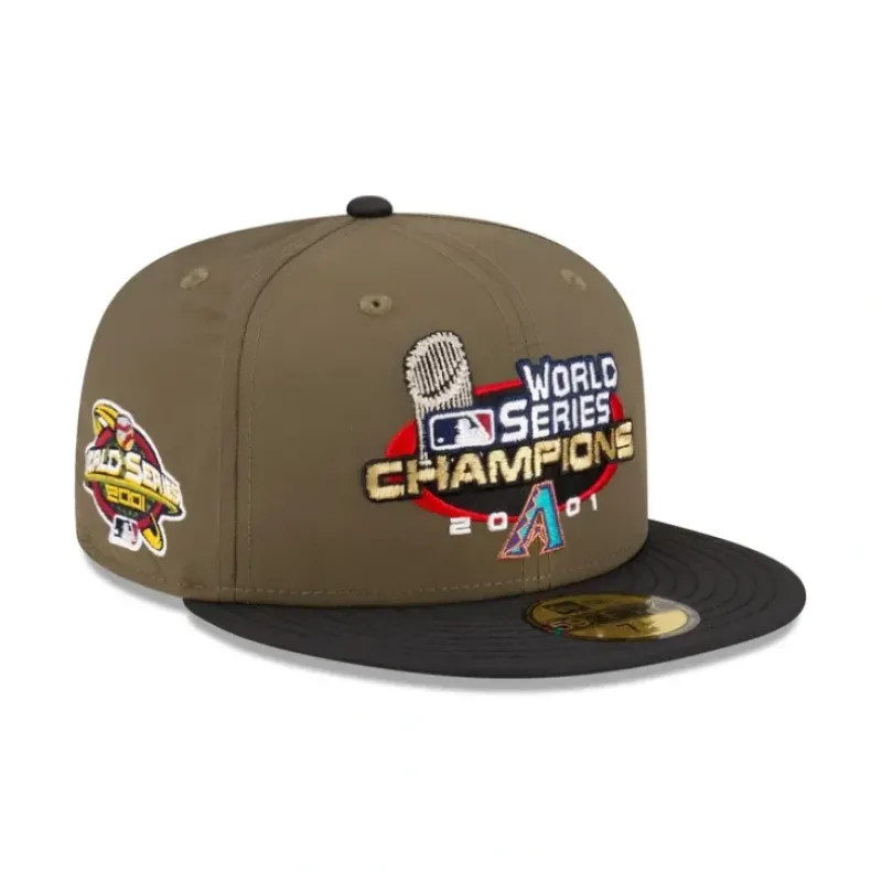 Best Sale Just Caps World Series Arizona Diamondbacks 59FIFTY Fitted Hat - KTGCaps - Baseball caps for various teams, purchased online at a discount Caps
