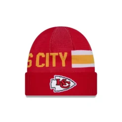 Online Kansas City Chiefs 2024 Cold Weather Tech Knit Beanie - KTGCaps - Baseball caps for various teams, purchased online at a discount Caps
