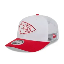 Clearance Kansas City Chiefs 2024 Training 9SEVENTY Trucker Hat - KTGCaps - Baseball caps for various teams, purchased online at a discount Caps