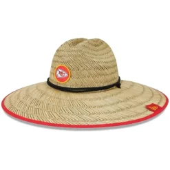 Outlet Kansas City Chiefs 2024 Training Straw Hat - KTGCaps - Baseball caps for various teams, purchased online at a discount Caps