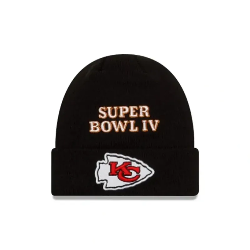 Flash Sale Kansas City Chiefs Championship Cuff Knit Hat - KTGCaps - Baseball caps for various teams, purchased online at a discount Caps