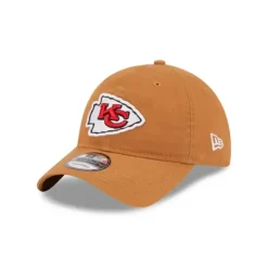 Outlet Kansas City Chiefs Light Bronze 9TWENTY Adjustable Hat - KTGCaps - Baseball caps for various teams, purchased online at a discount Caps