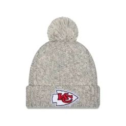 Cheap Kansas City Chiefs Shimmer Pom Knit Hat - KTGCaps - Baseball caps for various teams, purchased online at a discount Caps