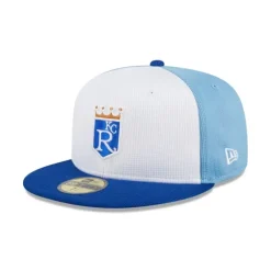 Sale Kansas City Royals 2024 Batting Practice 59FIFTY Fitted Hat - KTGCaps - Baseball caps for various teams, purchased online at a discount Caps