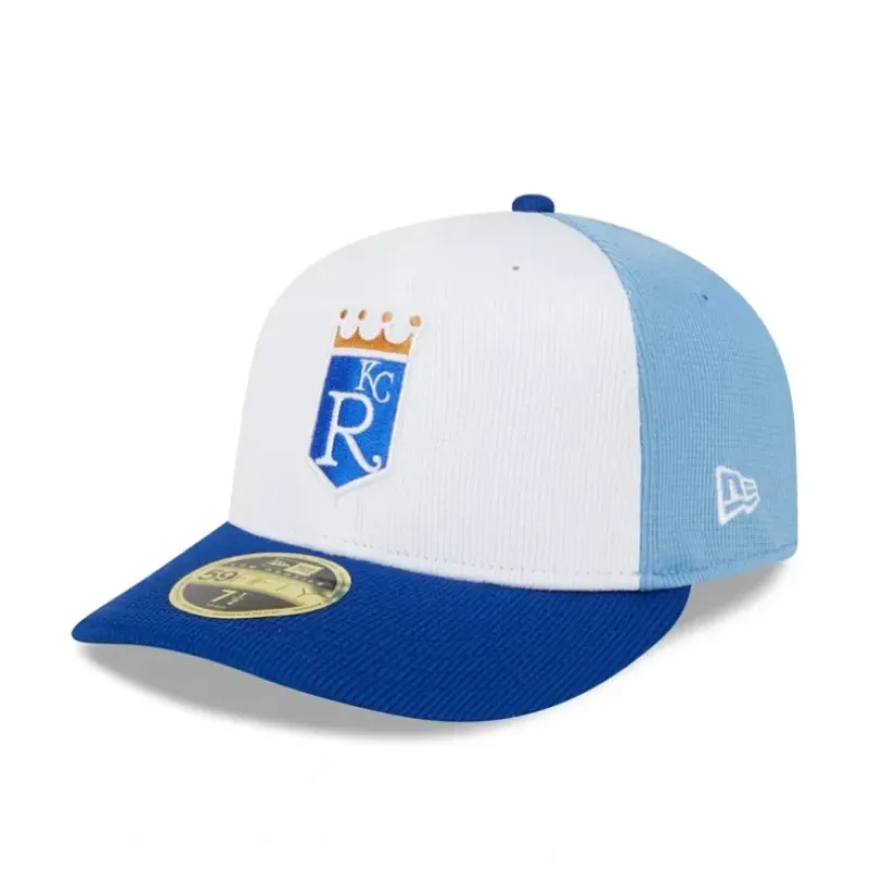 Best Sale Kansas City Royals 2024 Batting Practice Low Profile 59FIFTY Fitted Ha - KTGCaps - Baseball caps for various teams, purchased online at a discount Caps