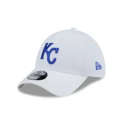 Cheap Kansas City Royals Optic White 39THIRTY Stretch Fit Hat - KTGCaps - Baseball caps for various teams, purchased online at a discount Caps