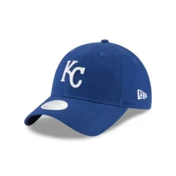 Shop Kansas City Royals Womens Core Classic Blue 9TWENTY Adjustable Hat - KTGCaps - Baseball caps for various teams, purchased online at a discount Caps