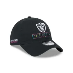 Best Sale Las Vegas Raiders 2024 Crucial Catch 9TWENTY Adjustable Hat - KTGCaps - Baseball caps for various teams, purchased online at a discount Caps