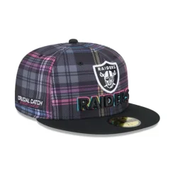 Shop Las Vegas Raiders 2024 Crucial Catch 59FIFTY Fitted Hat - KTGCaps - Baseball caps for various teams, purchased online at a discount Caps