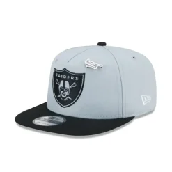 Sale Las Vegas Raiders 2024 Inspire Change 9FIFTY AFrame Snapback Hat - KTGCaps - Baseball caps for various teams, purchased online at a discount Caps
