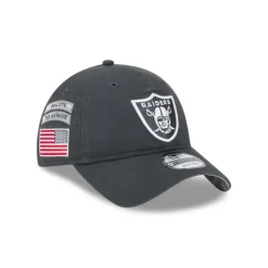 Sale Las Vegas Raiders 2024 Salute to Service 9TWENTY Adjustable Hat - KTGCaps - Baseball caps for various teams, purchased online at a discount Caps