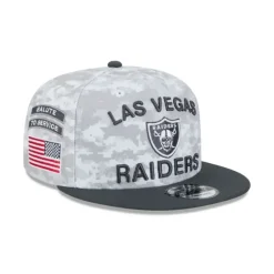 Store Las Vegas Raiders 2024 Salute to Service 9FIFTY Snapback Hat - KTGCaps - Baseball caps for various teams, purchased online at a discount Caps