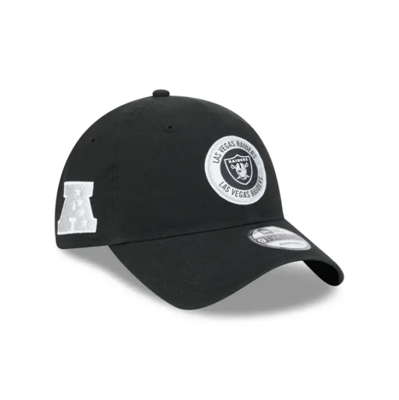 Outlet Las Vegas Raiders 2024 Sideline 9TWENTY Adjustable Hat - KTGCaps - Baseball caps for various teams, purchased online at a discount Caps