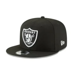 Best Las Vegas Raiders Black and White 9FIFTY Snapback Hat - KTGCaps - Baseball caps for various teams, purchased online at a discount Caps