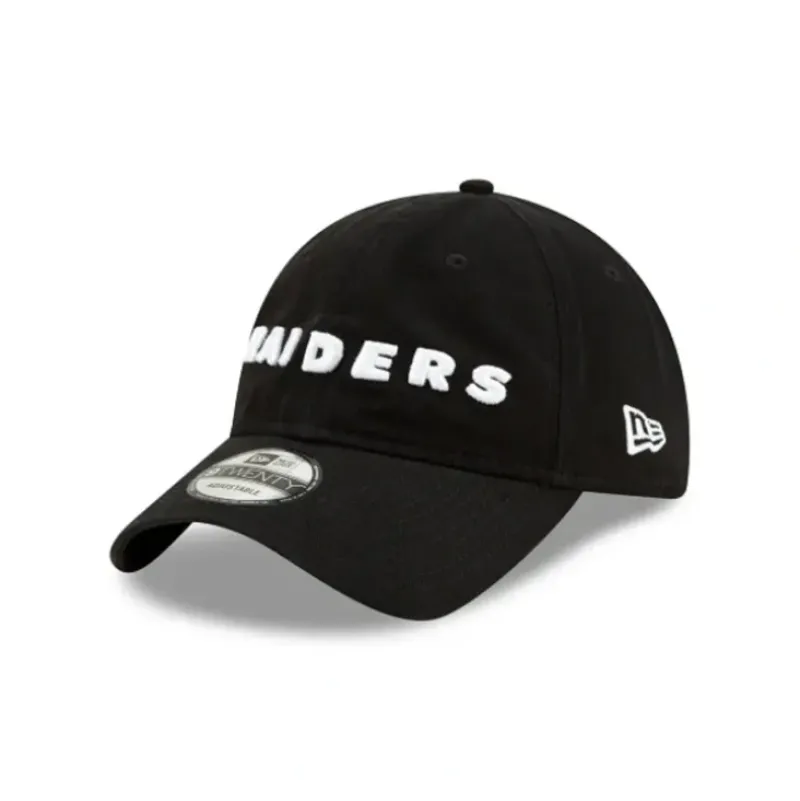Sale Las Vegas Raiders Core Classic 9TWENTY Adjustable Hat - KTGCaps - Baseball caps for various teams, purchased online at a discount Caps