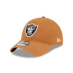 Cheap Las Vegas Raiders Light Bronze 9TWENTY Adjustable Hat - KTGCaps - Baseball caps for various teams, purchased online at a discount Caps