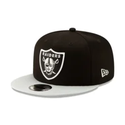 Cheap Las Vegas Raiders Two Tone Black 9FIFTY Snapback Hat - KTGCaps - Baseball caps for various teams, purchased online at a discount Caps
