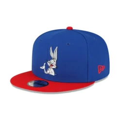 Best Looney Tunes Bugs Bunny Alt 9FIFTY Snapback Hat - KTGCaps - Baseball caps for various teams, purchased online at a discount Caps