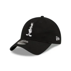 Outlet Looney Tunes Bugs Bunny Black 9TWENTY Adjustable Hat - KTGCaps - Baseball caps for various teams, purchased online at a discount Caps