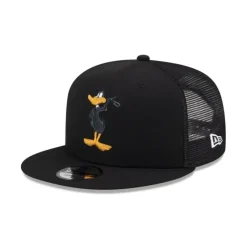 Best Looney Tunes Daffy Duck 9FIFTY Trucker Snapback Hat - KTGCaps - Baseball caps for various teams, purchased online at a discount Caps