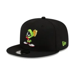 Clearance Looney Tunes Marvin the Martian Black 9FIFTY Snapback Hat - KTGCaps - Baseball caps for various teams, purchased online at a discount Caps