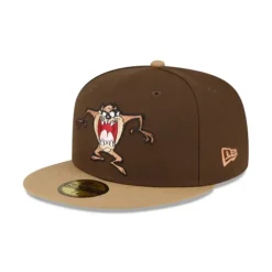 Best Looney Tunes Taz 59FIFTY Fitted Hat - KTGCaps - Baseball caps for various teams, purchased online at a discount Caps