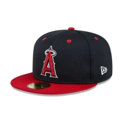 Sale Los Angeles Angels 2024 Batting Practice 59FIFTY Fitted Hat - KTGCaps - Baseball caps for various teams, purchased online at a discount Caps