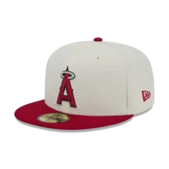 Best Los Angeles Angels Chrome 59FIFTY Fitted Hat - KTGCaps - Baseball caps for various teams, purchased online at a discount Caps