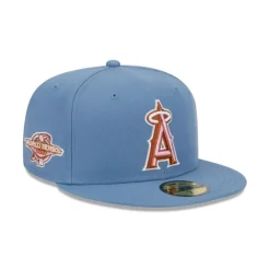 Cheap Los Angeles Angels Color Pack Faded Blue 59FIFTY Fitted Hat - KTGCaps - Baseball caps for various teams, purchased online at a discount Caps