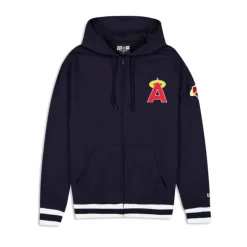 Clearance Los Angeles Angels Coop Logo Select FullZip Hoodie - KTGCaps - Baseball caps for various teams, purchased online at a discount Caps