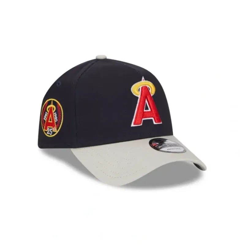 Cheap Los Angeles Angels Coop Logo Select 9FORTY AFrame Snapback Hat - KTGCaps - Baseball caps for various teams, purchased online at a discount Caps
