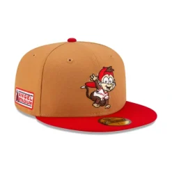 Clearance Los Angeles Angels Mini Mascot 59FIFTY Fitted Hat - KTGCaps - Baseball caps for various teams, purchased online at a discount
