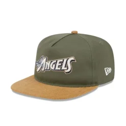 Online Los Angeles Angels Olive Green Golfer Hat - KTGCaps - Baseball caps for various teams, purchased online at a discount