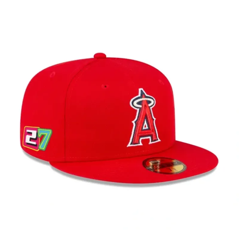 Online Los Angeles Angels Players Weekend Trout 59FIFTY Fitted Hat - KTGCaps - Baseball caps for various teams, purchased online at a discount