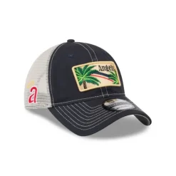 Clearance Los Angeles Angels State Souvenir 9TWENTY Trucker Hat - KTGCaps - Baseball caps for various teams, purchased online at a discount