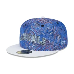 Shop Los Angeles Angels Wave Fill 59FIFTY Fitted Hat - KTGCaps - Baseball caps for various teams, purchased online at a discount